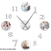 Clock stickers Photo circles My Wall Clock